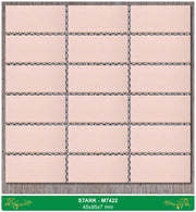 Gạch thẻ ốp tường màu hồng 45x95mm mã  506