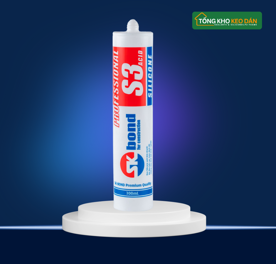 Keo Silicone Axit SKbond S3 300ml Chống Thấm Chất Lượng – Daisan Store