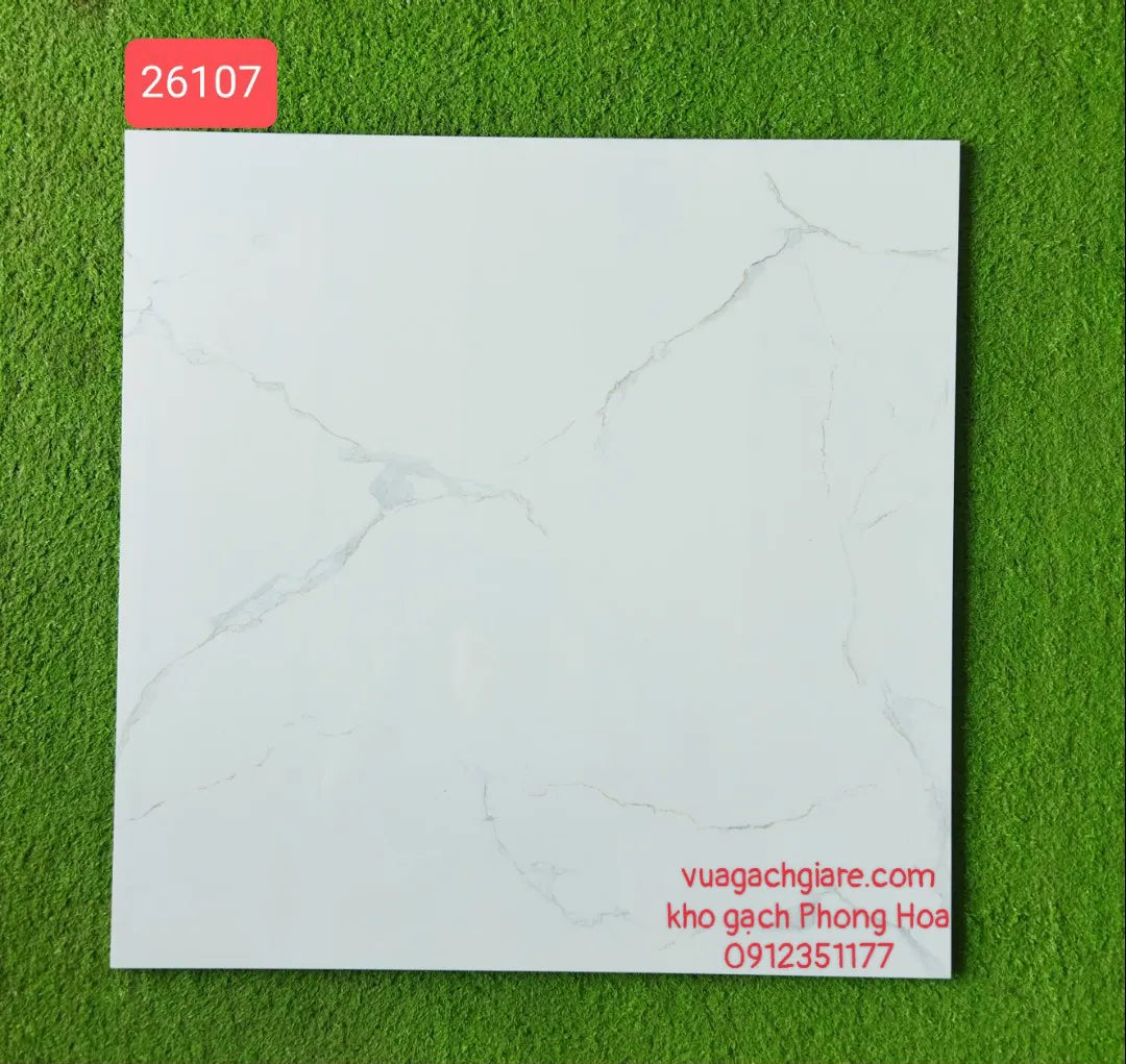 Gạch lát nền trắng vân khói HPR 26107