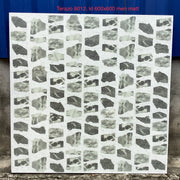 Gạch Terazo KT 600x600mm men matt mã 6012 (WH602)