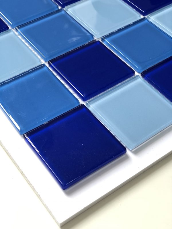 Gạch Mosaic thủy tinh KT 300x300mm mã 48052