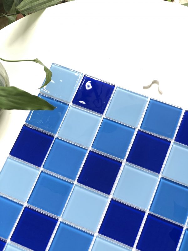 Gạch Mosaic thủy tinh KT 300x300mm mã 48052