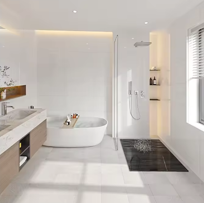 Gạch ốp tường 30x60cm Men Matt Mã Super White Mat-H52