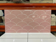 Gạch 30x60 trang trí vảy cá màu hồng mã 6505