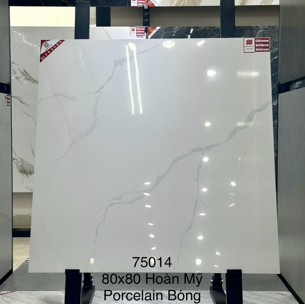 GẠCH PORCELAIN HOÀN MỸ 80×80 MÃ 75014 BÓNG