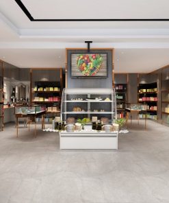 Gạch ốp lát men mờ vân đá xám Đồng Tâm 80×80 GRANITE 8080ROME003-H+