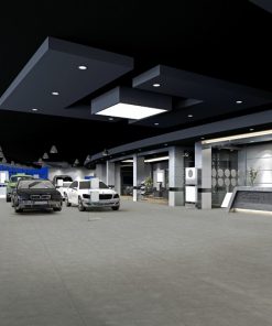 Gạch ốp lát màu xám men mờ 80×80 Đồng Tâm GRANITE 8080ROME006-H+