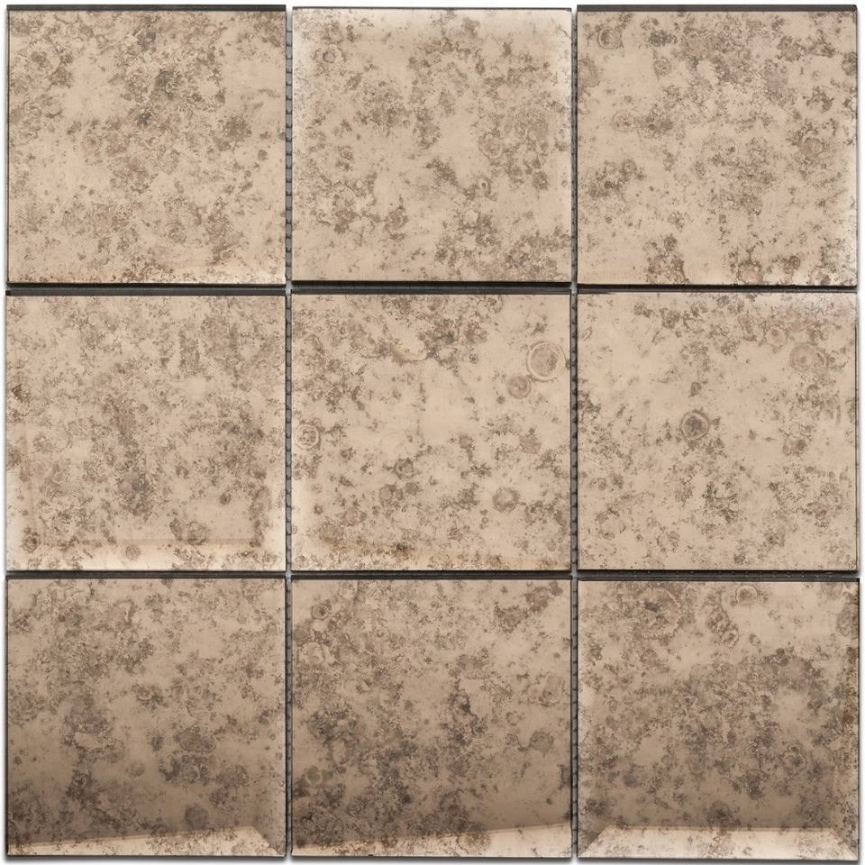 Từ Nhà Máy Bán Sỉ Gạch Mosaic Kính Cắt Tia Nước Gương Cổ Vát Cạnh Độ Dày 5mm Dùng Để Trang Trí Điểm Nhấn Giá Cạnh Tranh