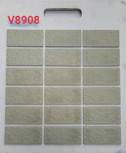 Gạch mosaic vỉ giấy 45*95*4mm vỉ 300*300mm  8908