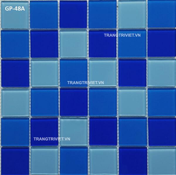 Gạch mosaic thủy tinh mix 48-A – Daisan Store