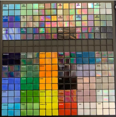 Gạch Mosaic Thủ Công Đầy Màu Sắc Sống Động Dùng Cho Tường Hồ Bơi, Khách Sạn và Nghệ Thuật Treo Tường