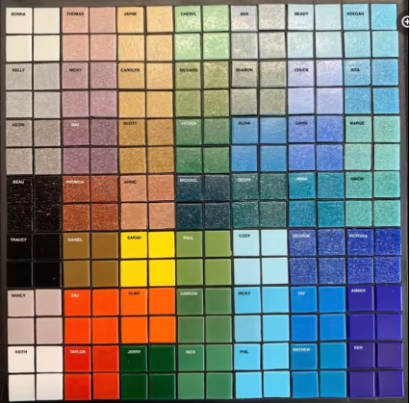 Gạch Mosaic Thủ Công Đầy Màu Sắc Sống Động Dùng Cho Tường Hồ Bơi, Khách Sạn và Nghệ Thuật Treo Tường