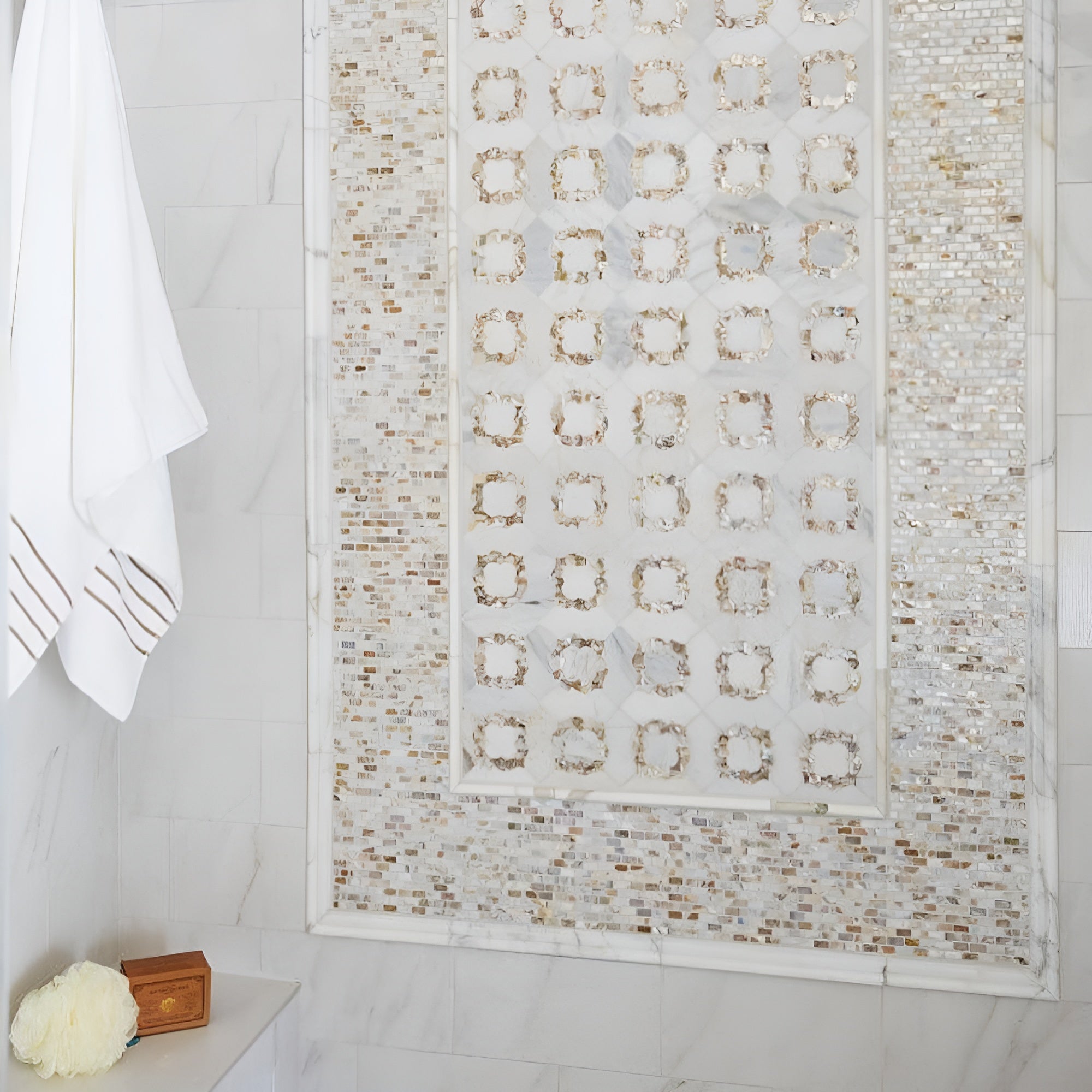 Gạch Mosaic Thủ công Cao cấp ốp tường bếp và phòng tắm chống thấm nước, Chống trơn trượt, Kháng khuẩn, Dễ lắp đặt, Bảo hành trọn đời
