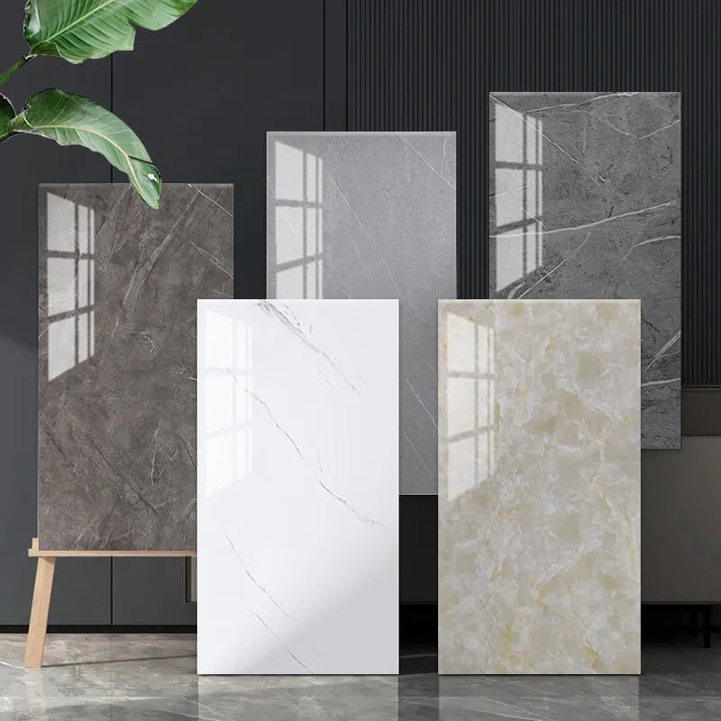 Dan Tuong 3D Gach Nhai Marble Tu Dinh Chong Tham Hien Dai