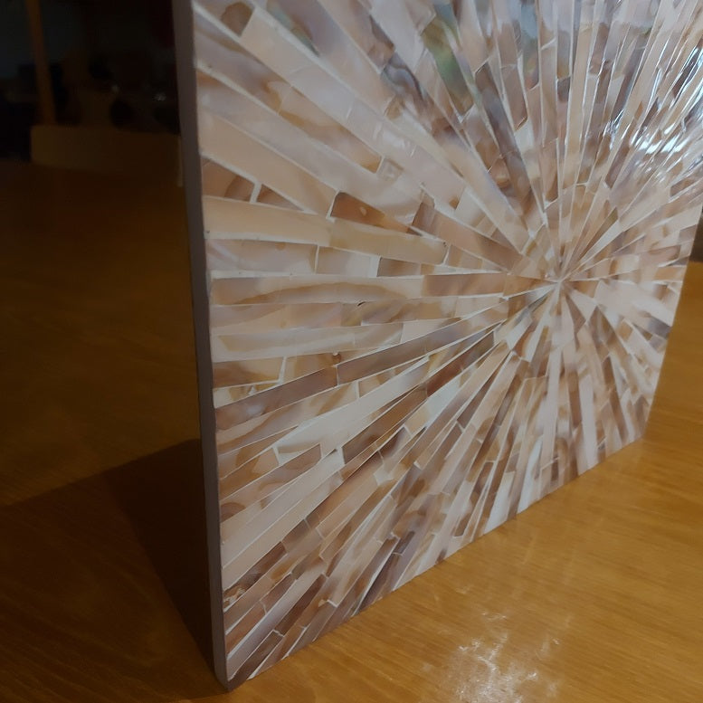 Tranh Treo Tường Gạch Mosaic Xà Cừ Chống Nước Thủ Công Tinh Xảo Cao Cấp Dùng Trang Trí Tường Khách Sạn