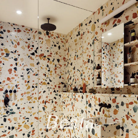 Gạch Terrazzo Lát Nền Cao Cấp Dày 20mm Thiết Kế Hiện Đại