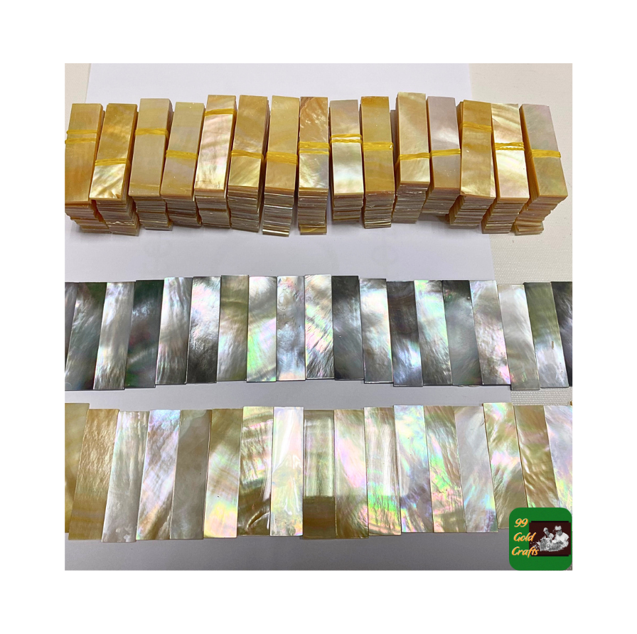 Bán sỉ Đồ thủ công khảm xà cừ Việt Nam Gạch xà cừ Mảnh mosaic vỏ sò chạm khắc thủ công đánh bóng Tấm panel nghệ thuật vỏ xà cừ