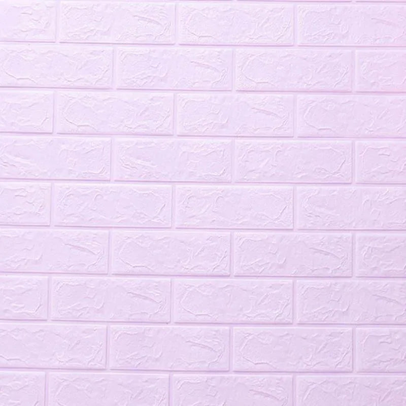 77cm*70cm 3D Wall Sticker Imitation Brick Bedroom Home Decor Waterproof Self-adhesive DIY Wallpaper for Bedroom And Kitchen
