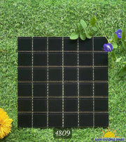 Gạch mosaic thủy tinh màu đen 4809