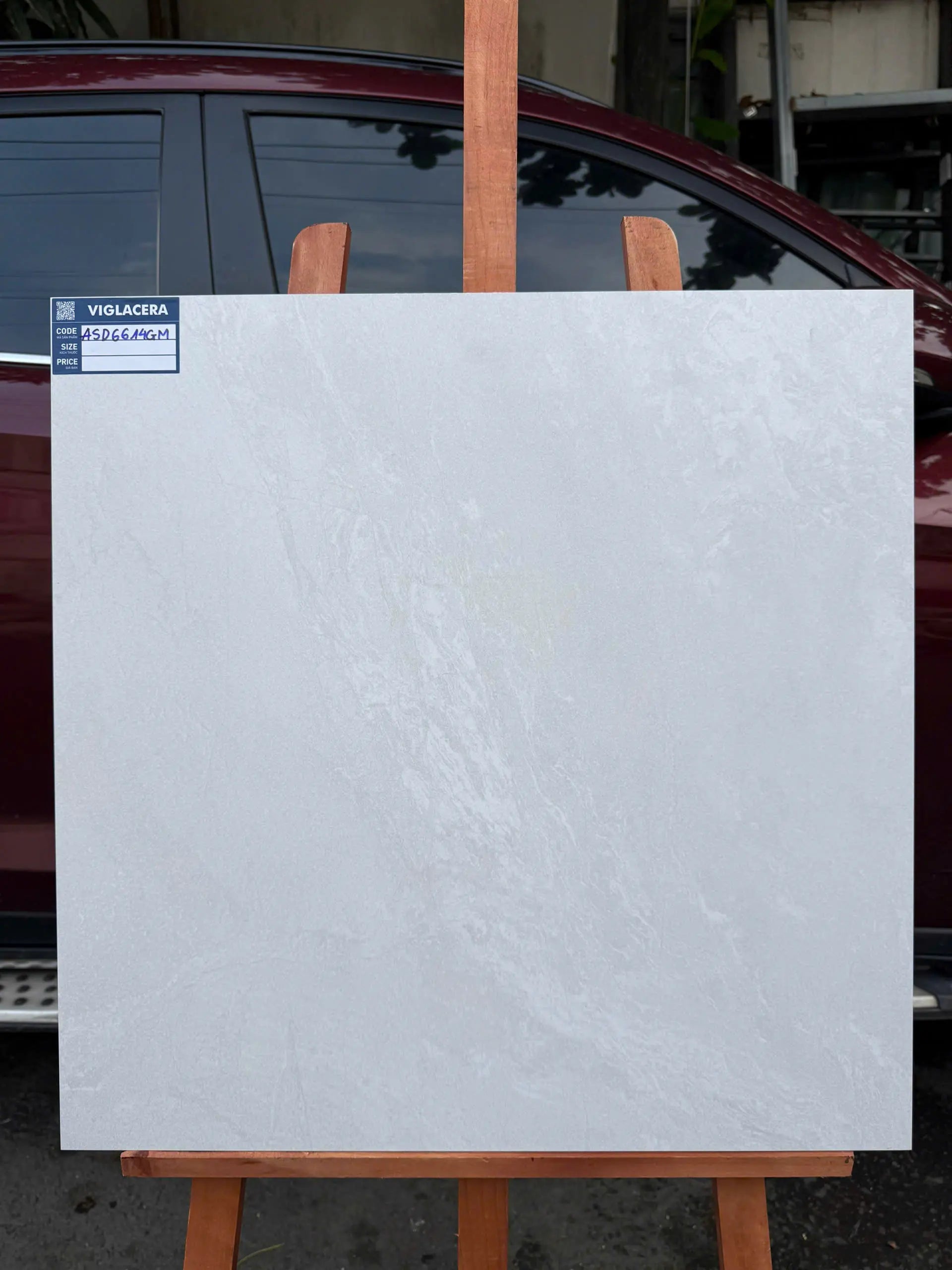 Gạch Viglacera, Xám mờ ASD6614GM, KT 600x600mm (4 viên/thùng/1,44m2)