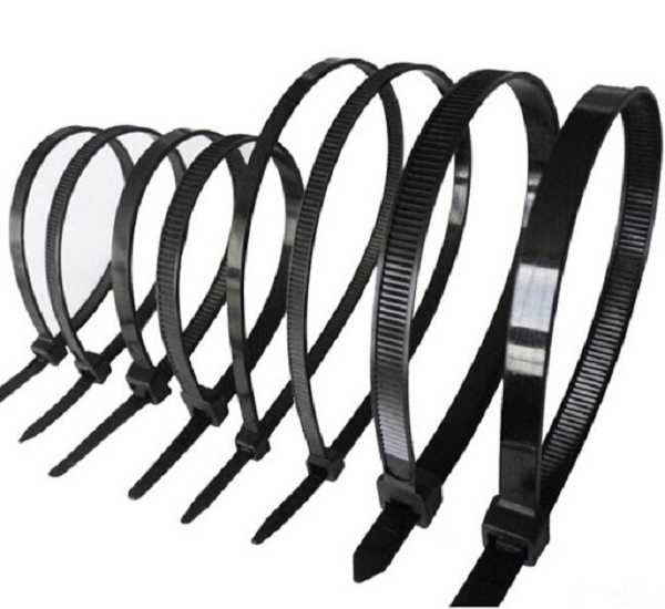 Dây buộc cáp chất lượng tốt bán chạy 100 150 200 250 300 350 400 450 500 630 750 1020mm Dây buộc cáp tự khóa bằng nhựa chống tia UV