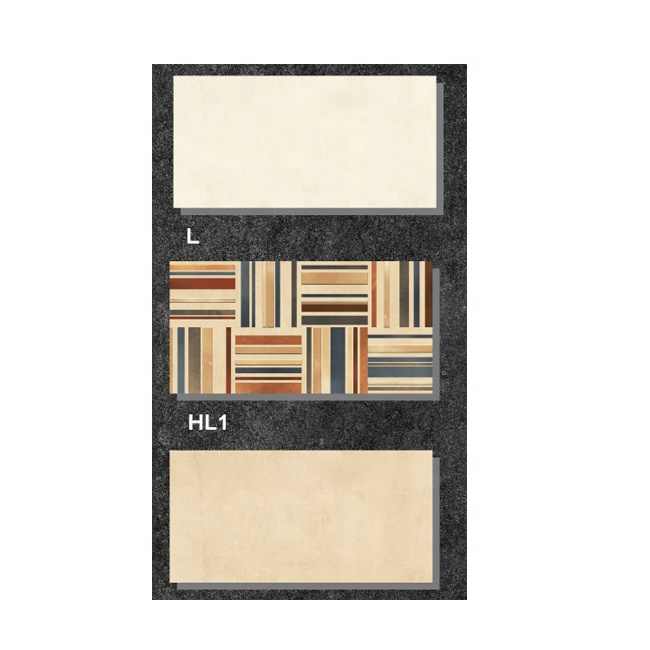 2022 New Modern Design Matt Finish Ceramic Digital and Wall Tiles 300 X 600mm Firebrick for Kitchen Bathroom Living Room