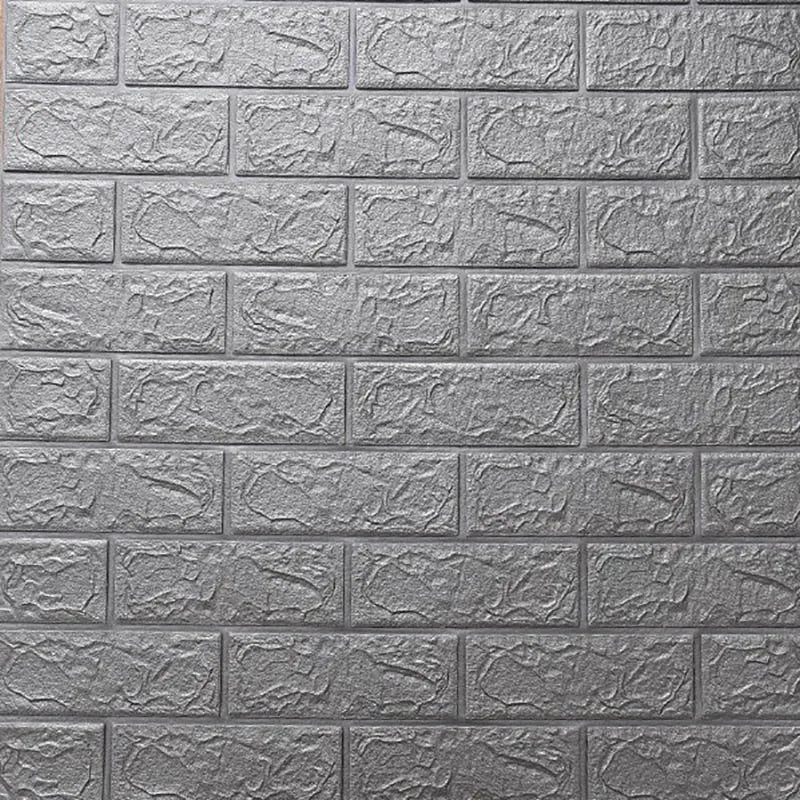 77cm*70cm 3D Wall Sticker Imitation Brick Bedroom Home Decor Waterproof Self-adhesive DIY Wallpaper for Bedroom And Kitchen