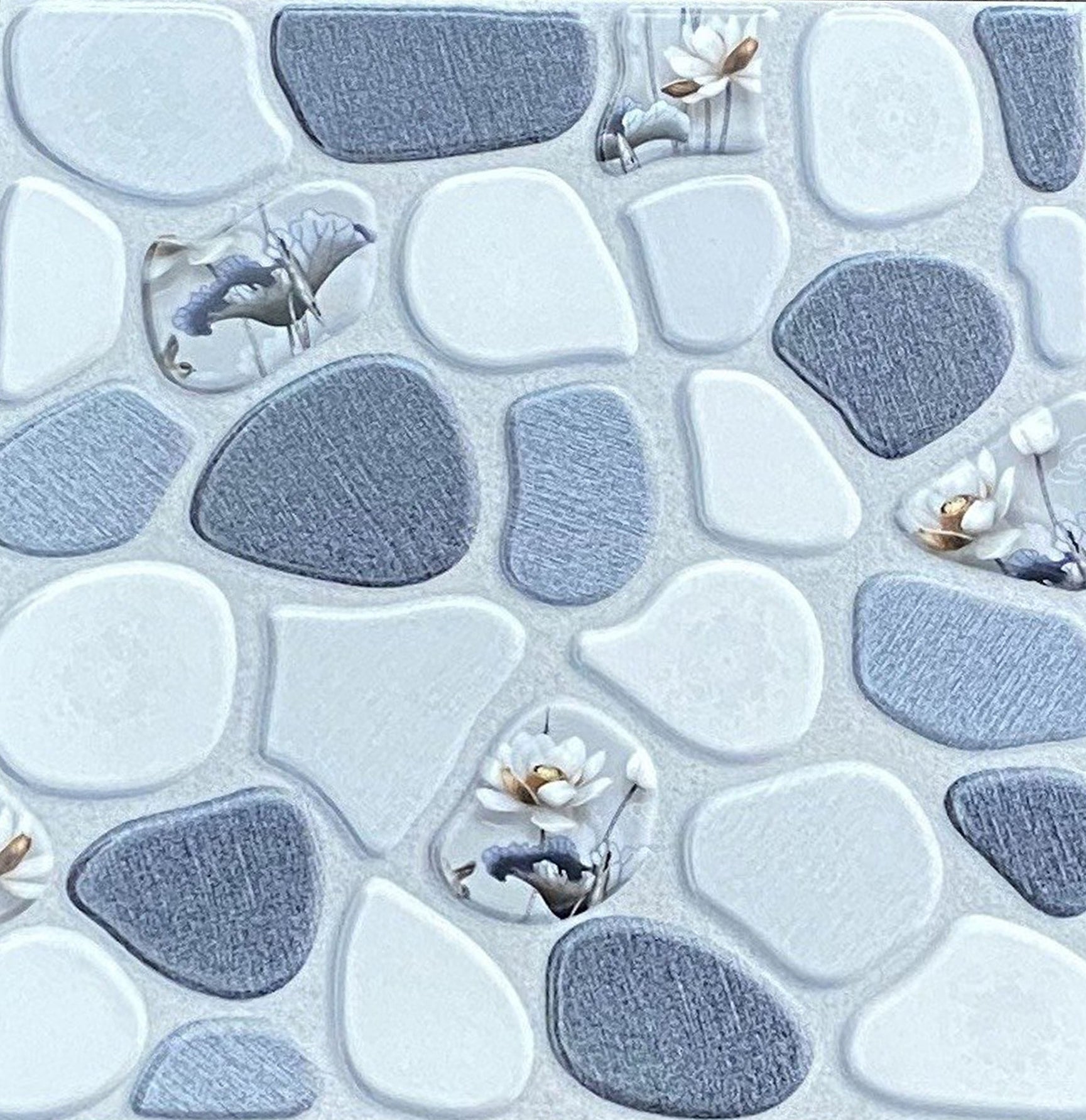 Giá Tốt Nhất Gạch Hồ Bơi 30x30cm Họa Tiết In Kỹ Thuật Số Màu Xanh Gạch Mosaic Gốm Sứ Vuông Dùng Cho Bể Bơi Sứ Tráng Men Pha Lê Mosaic Gạch Chịu Lửa
