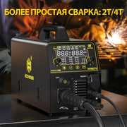 HZXVOGEN HVM270 Máy Hàn 6 Trong 1 Nhôm CUT MIG MMA HF