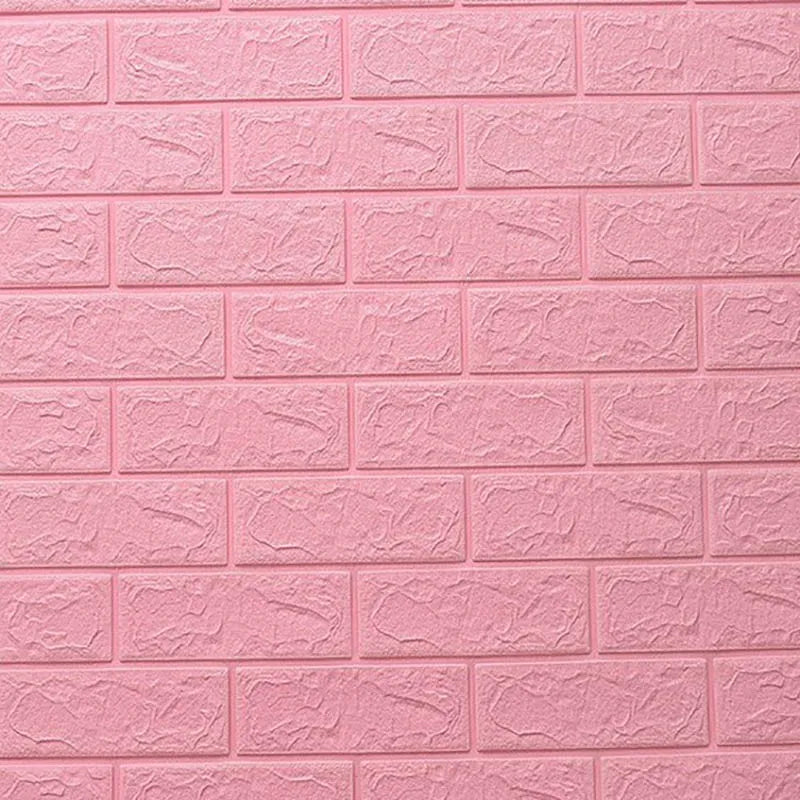 77cm*70cm 3D Wall Sticker Imitation Brick Bedroom Home Decor Waterproof Self-adhesive DIY Wallpaper for Bedroom And Kitchen