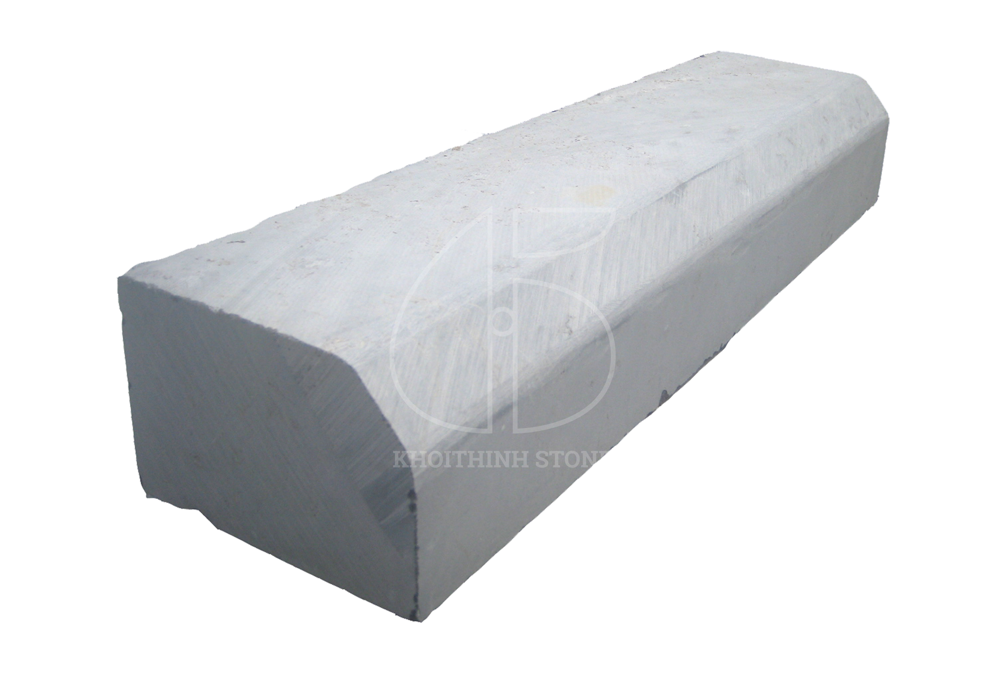 Bó vỉa ghi sáng xẻ thô
