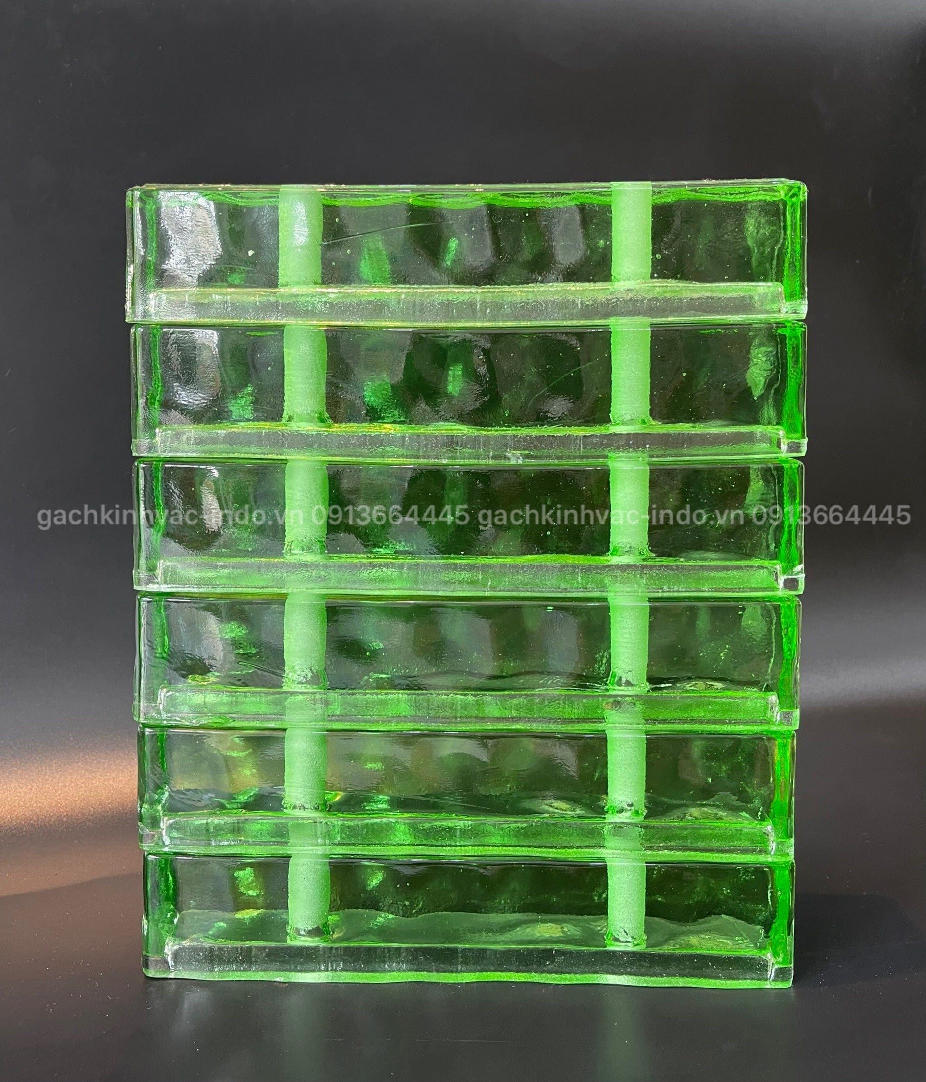 GẠCH KÍNH KHỐI ĐẶC LỖ G2