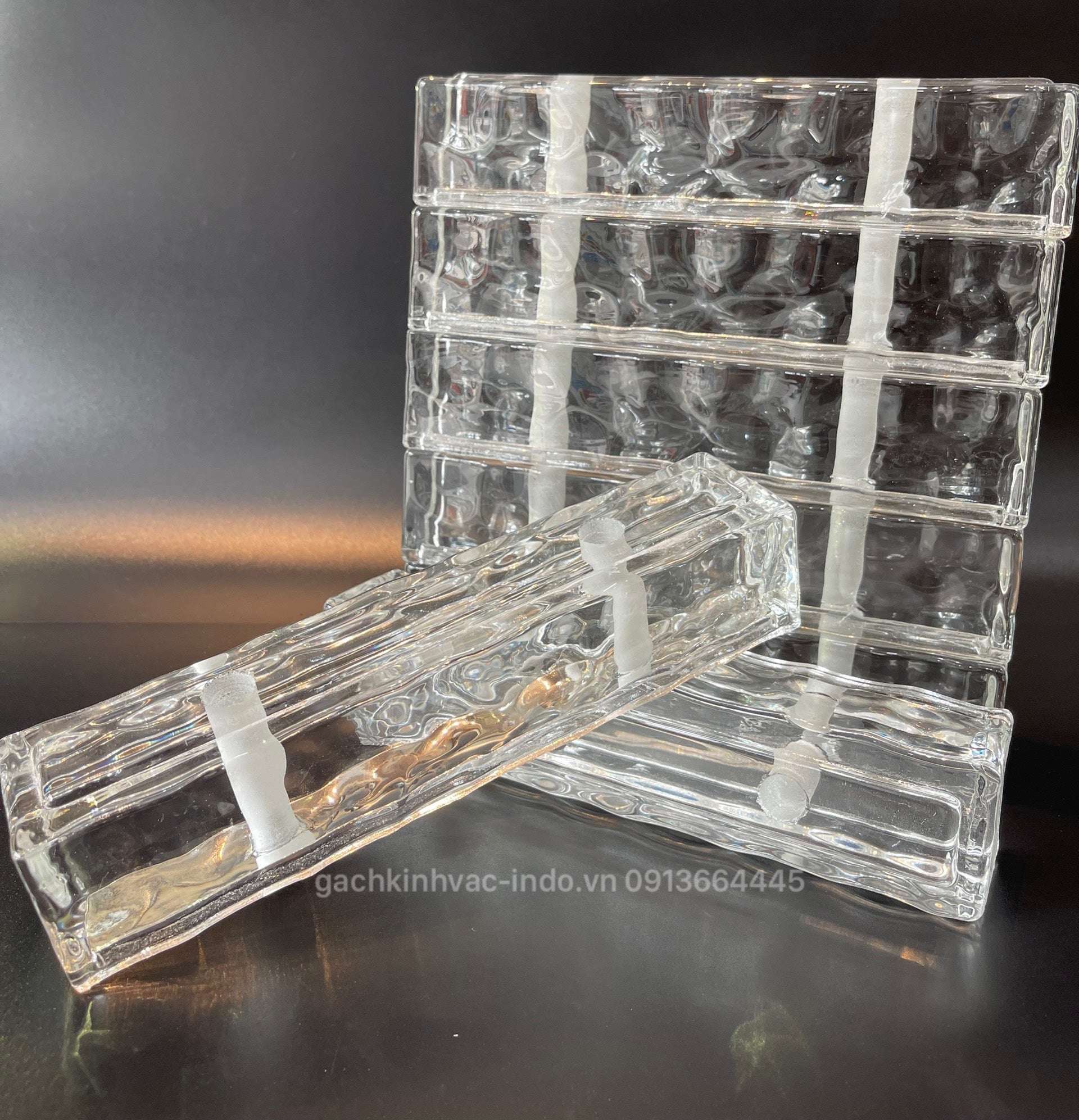 GẠCH KÍNH KHỐI ĐẶC LỖ G1