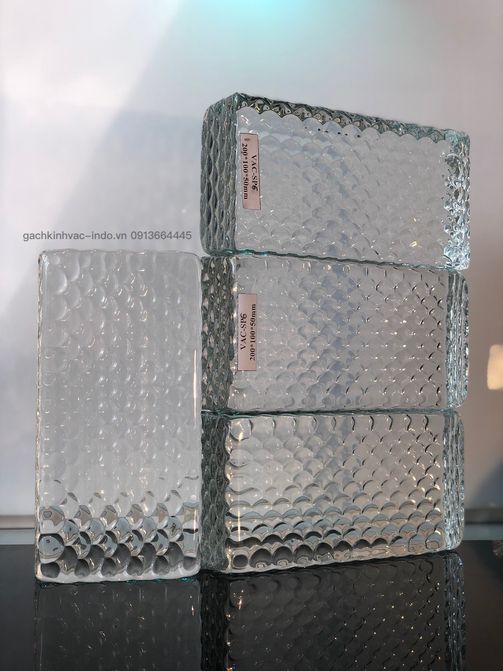 Gạch kính khối đặc SP6