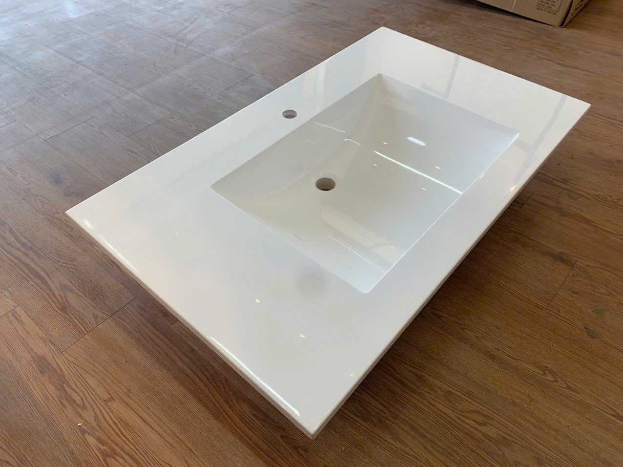 Chậu rửa mặt lavabo chữ nhật mã PSV0201KR-3722 KT 940x559mm