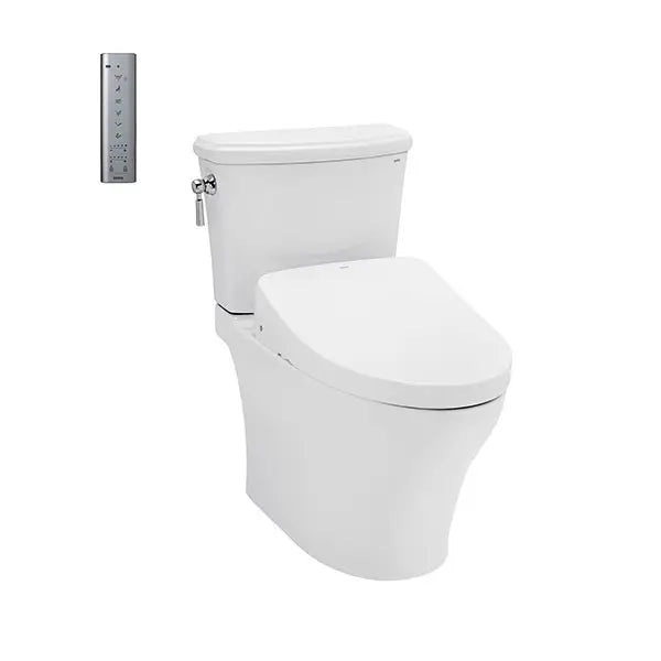Bàn cầu hai khối kèm nắp rửa điện tử WASHLET dòng S7 CS986CGW12XW