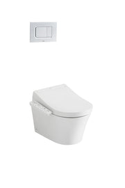Bàn cầu treo tường kèm nắp rửa điện tử dòng S2 CW553_TCF33320GAA_WH172A_MB170PSS