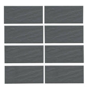 Gạch thẻ ốp tường màu xám bề mặt sần 45x95mm 9012
