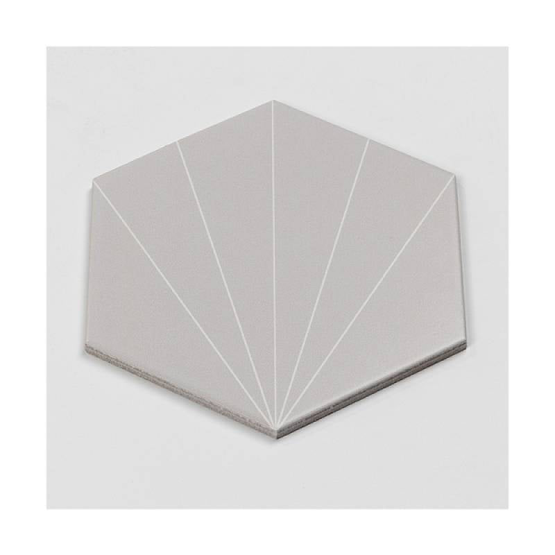 Gạch thẻ trang trí hình lục giác 3D 115*200*230mm A026 màu xám – Daisan Store