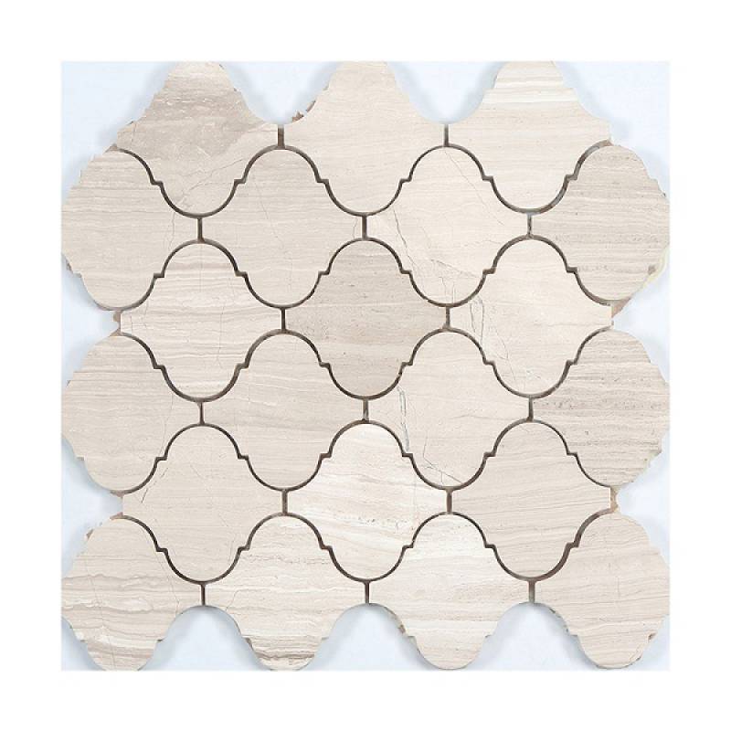 Gạch mosaic đá đèn lồng 265x315mm YD-305 màu be – Daisan Store