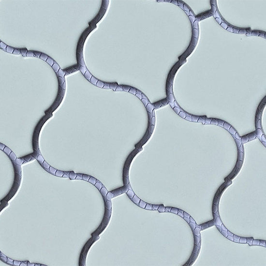 Gạch Mosaic lồng đèn trắng mờ chíp KT 78x74mm mã DL7801 – Daisan Store