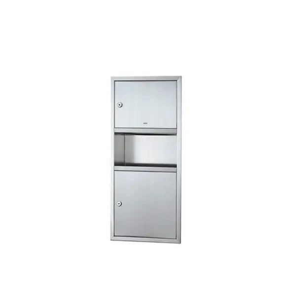 Tủ âm tường đựng giấy và thùng rác kết hợp DS712U
