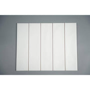 Gạch thẻ 75*300 trắng mờ lượn mặt FWH0312M