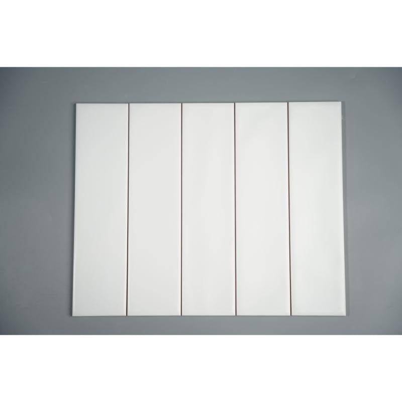 Gạch thẻ 75*300 trắng mờ lượn mặt FWH0312M