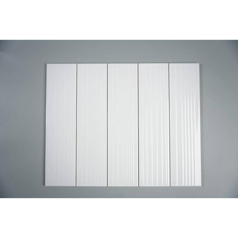 Gạch thẻ 75x300mm họa tiết trắng bóng mã 0299-0