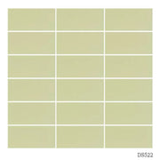 Gạch Mosaic Stark ốp tường màu vàng nhạt 45x95mm 522