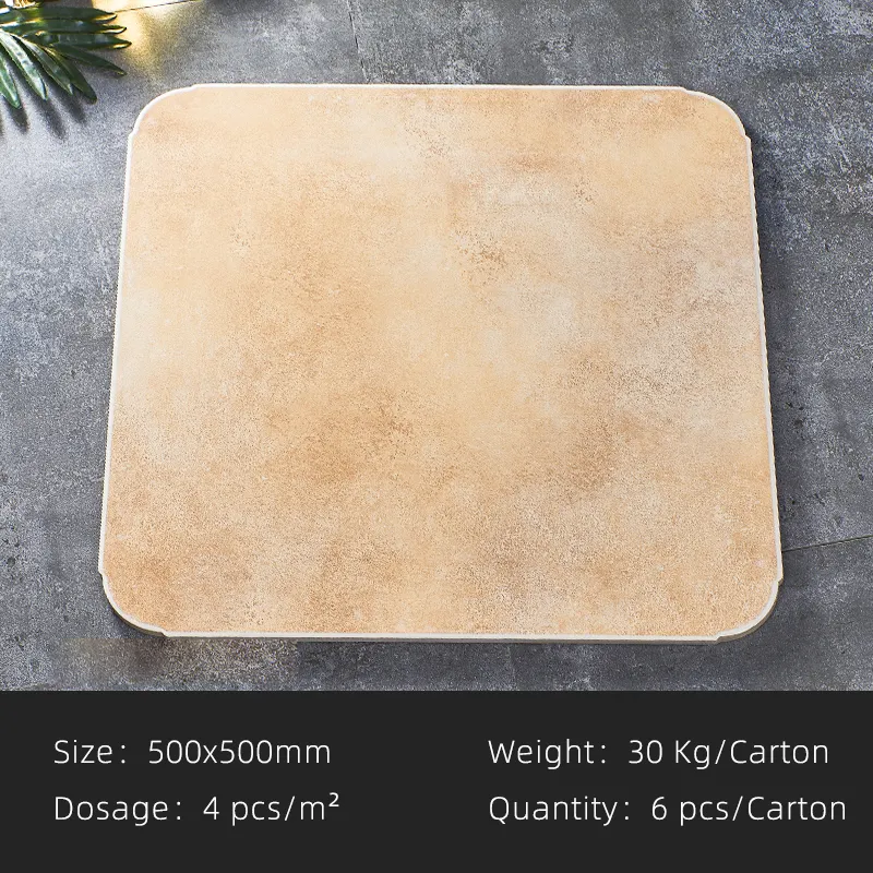 Gạch cổ lát nền 500×500mm nhân rời 55215