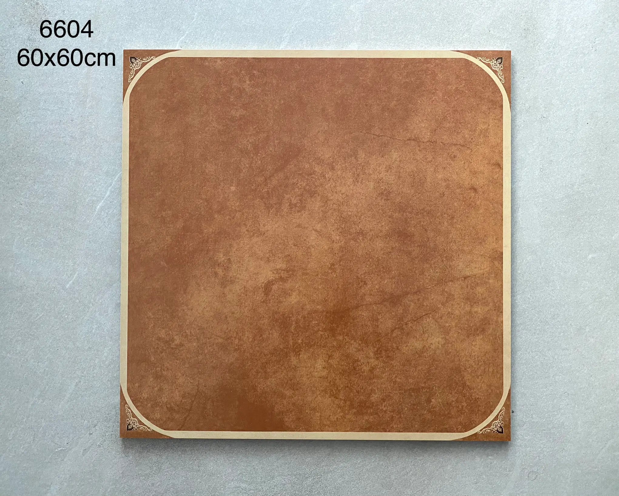 Gạch lát sàn giả cổ 600x600mm mã 6604 (1h/1.44m/4v/28kg)