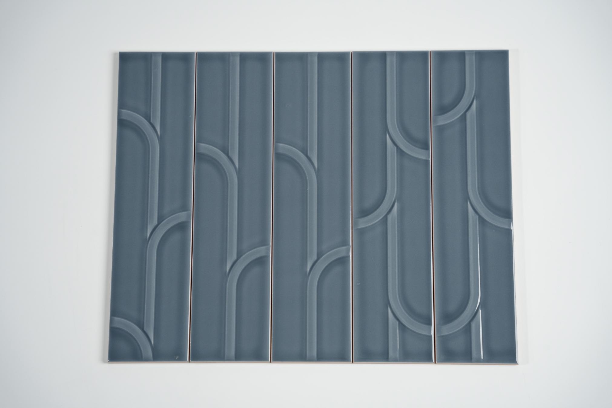 Gạch Thẻ Xám Bóng 75x300 Hiện Đại 0306-0 Sang Trọng