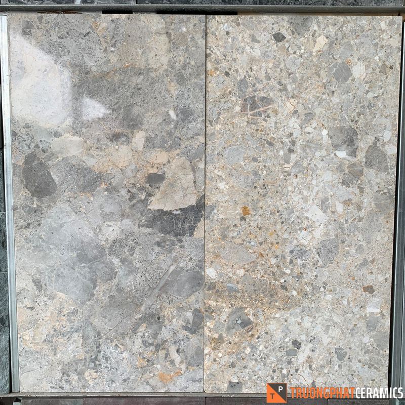Đá ốp tường marble trắng hoa 30×60